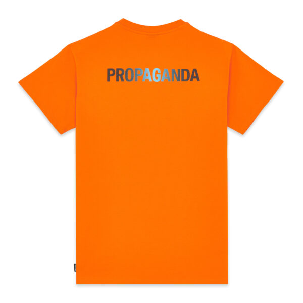Propaganda Logo Gradient Tee – Orange Offerta