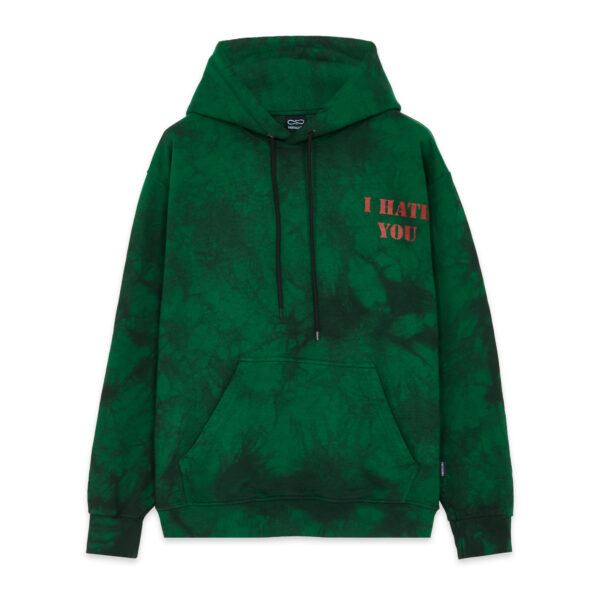 Propaganda Terminator Hoodie – Tie Dye Green Discount Store per i nuovi prodotti