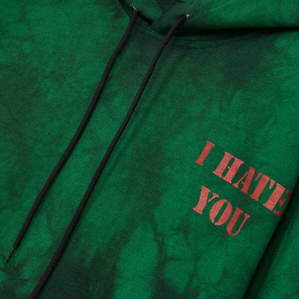 Propaganda Terminator Hoodie – Tie Dye Green Discount Store per i nuovi prodotti