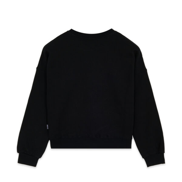 Propaganda Logo Woman Crewneck – Black Officina
