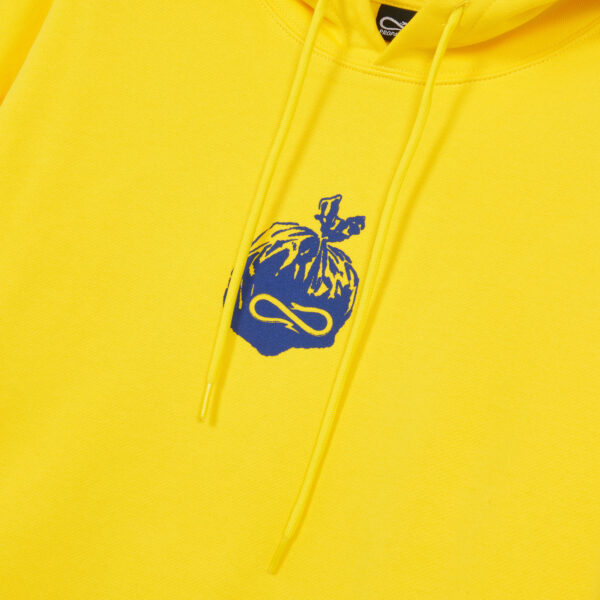 Propaganda Bags Hoodie – Yellow Esporta salva