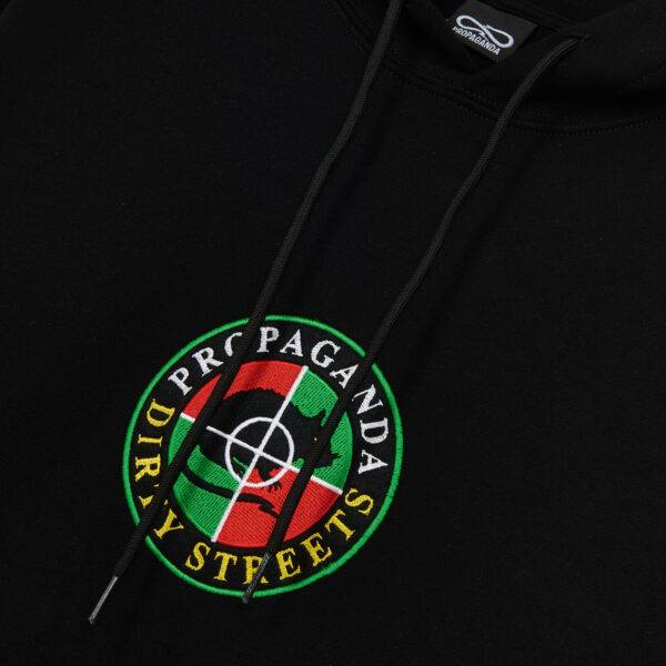Propaganda Shield Hoodie – Black Italia