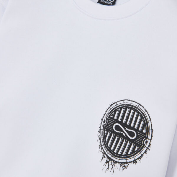 Propaganda Bwrong Crewneck – White Qualità