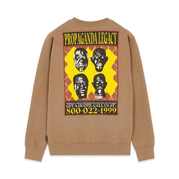 Propaganda Wanted Crewneck – Cam Spedizione Gratuita