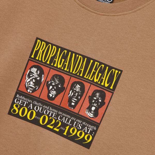 Propaganda Wanted Crewneck – Cam Spedizione Gratuita