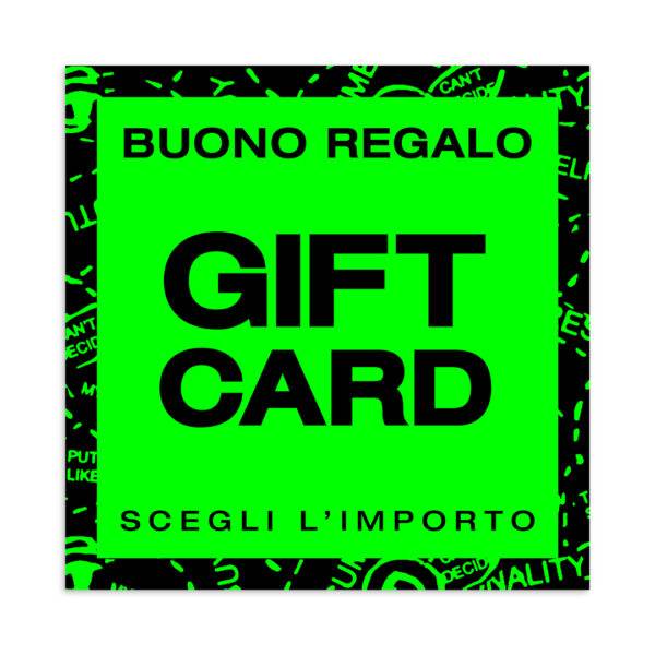 Propaganda GIFT CARD – Buono regalo Soddisfazione Garantita