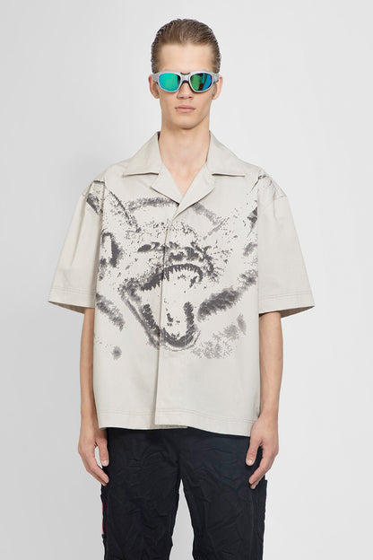Antonioli 44 LABEL GROUP MAN BEIGE SHIRTS In Vendita
