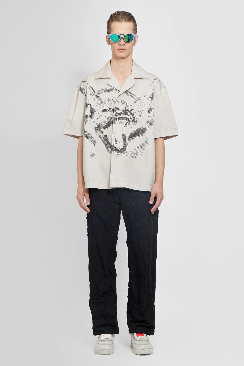 Antonioli 44 LABEL GROUP MAN BEIGE SHIRTS In Vendita