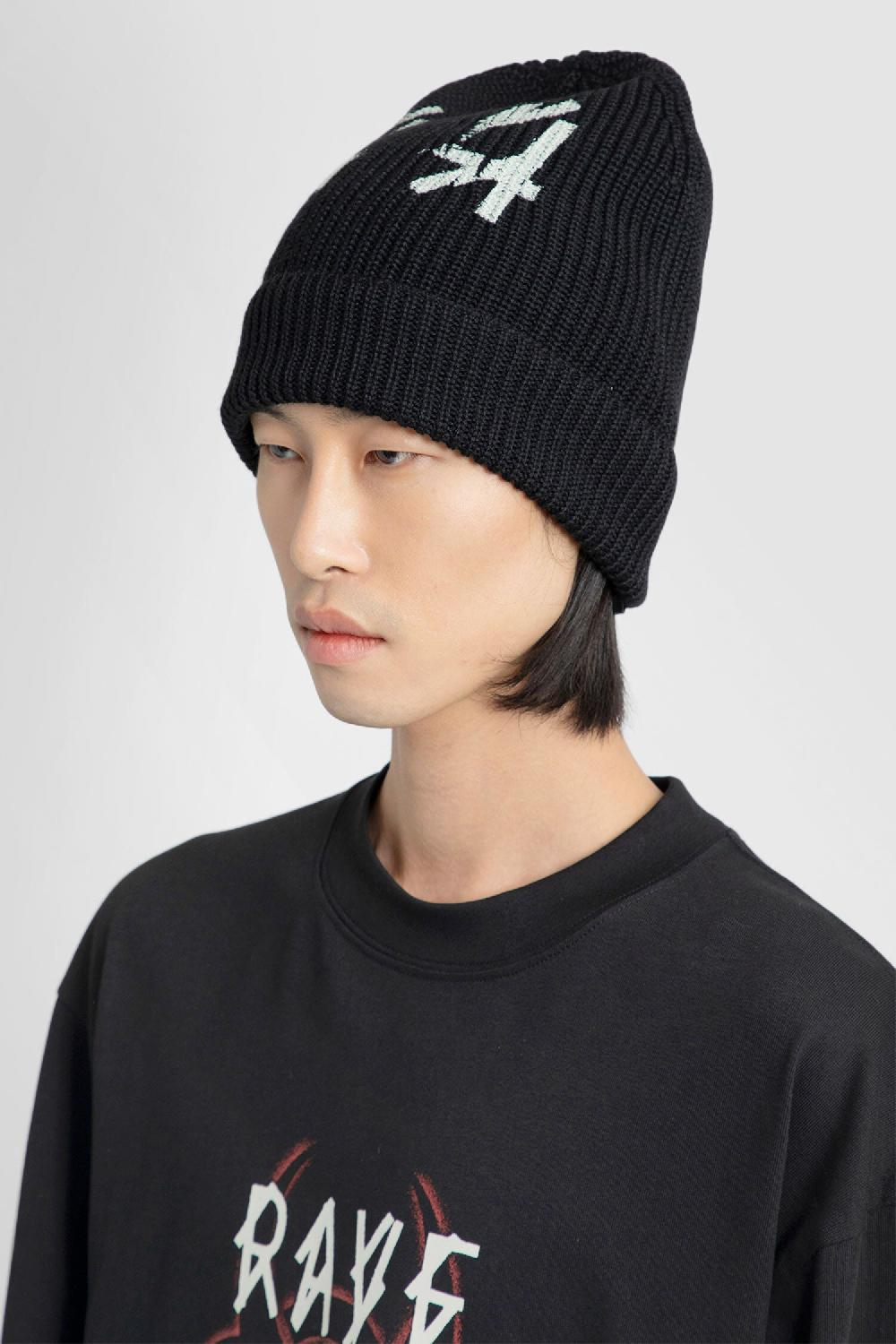 Antonioli 44 LABEL GROUP MAN BLACK HATS Hotsell