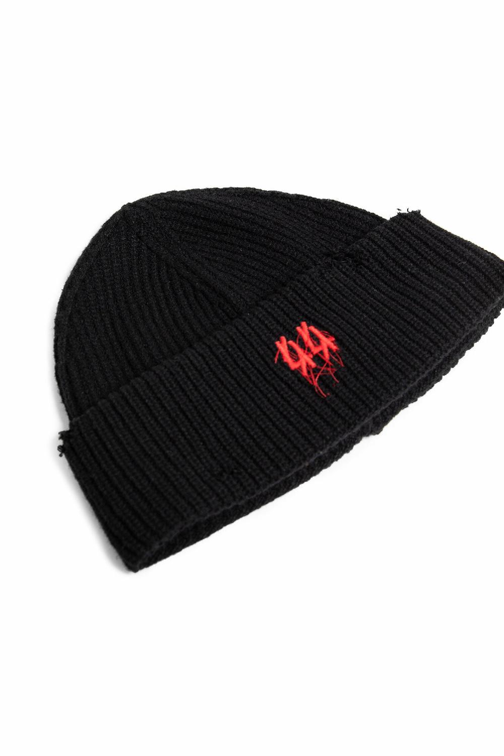 Antonioli 44 LABEL GROUP MAN BLACK HATS Vendita Calda