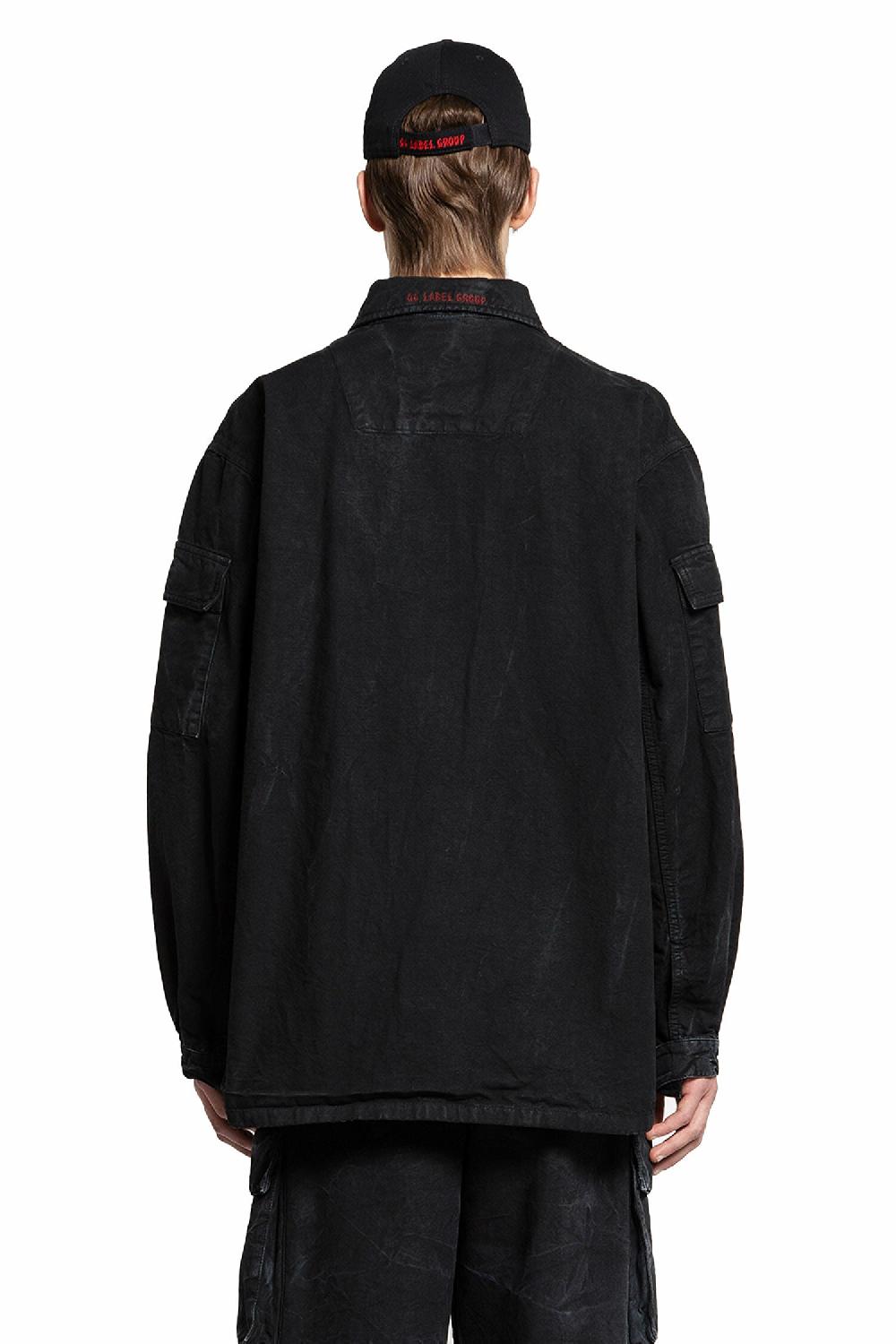 Antonioli 44 LABEL GROUP MAN BLACK JACKETS Negozio