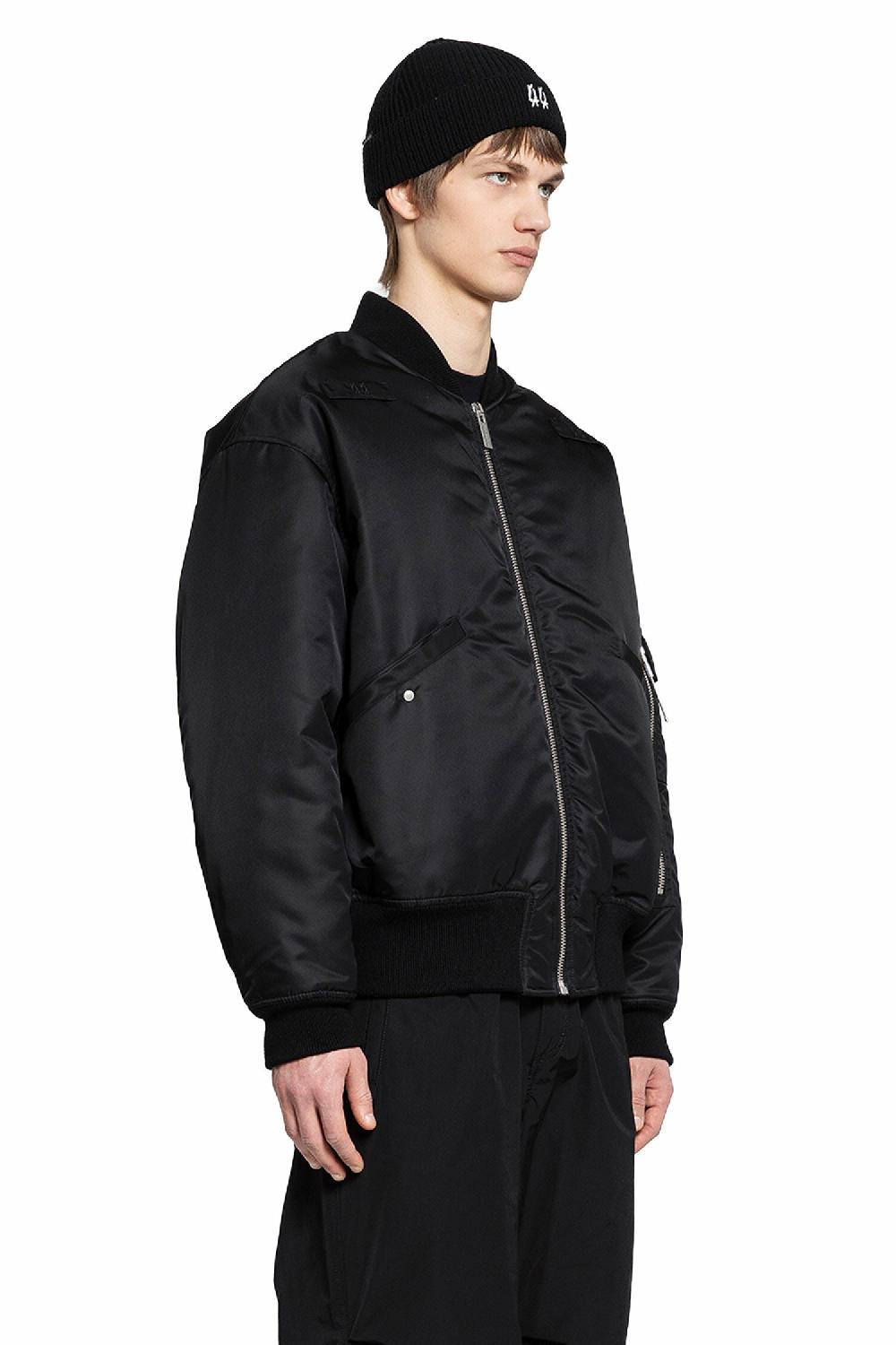Antonioli 44 LABEL GROUP MAN BLACK JACKETS Nuova