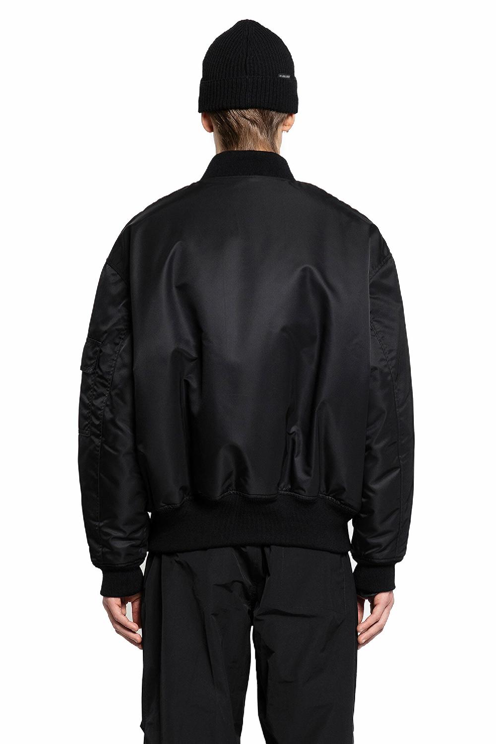 Antonioli 44 LABEL GROUP MAN BLACK JACKETS Nuova