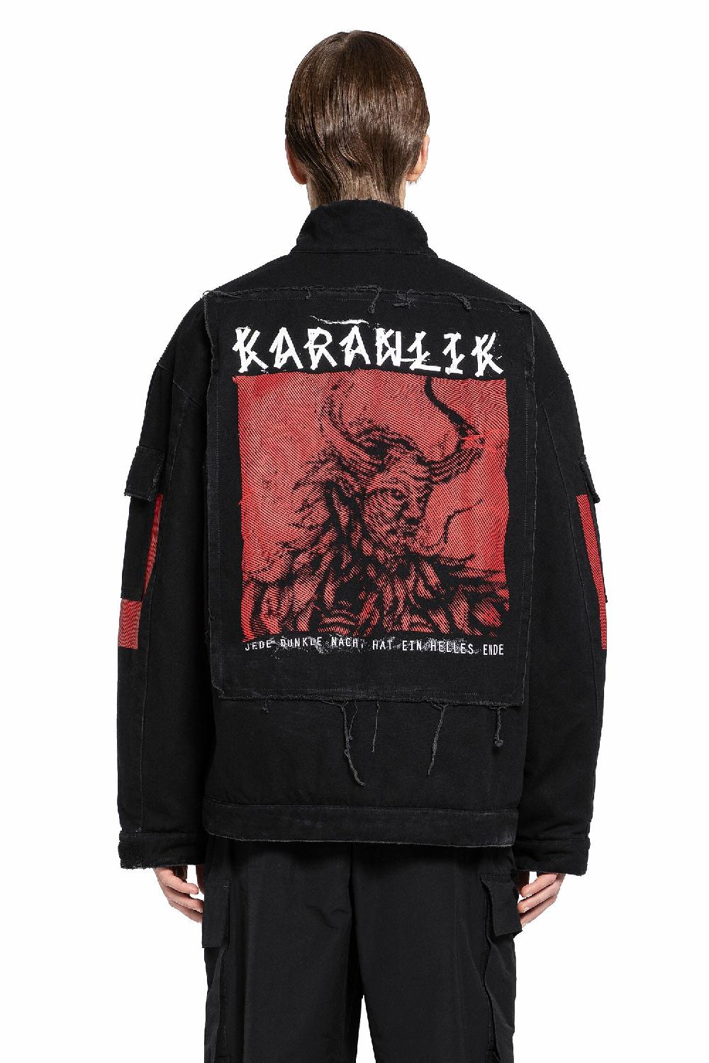 Antonioli 44 LABEL GROUP MAN BLACK JACKETS Moda