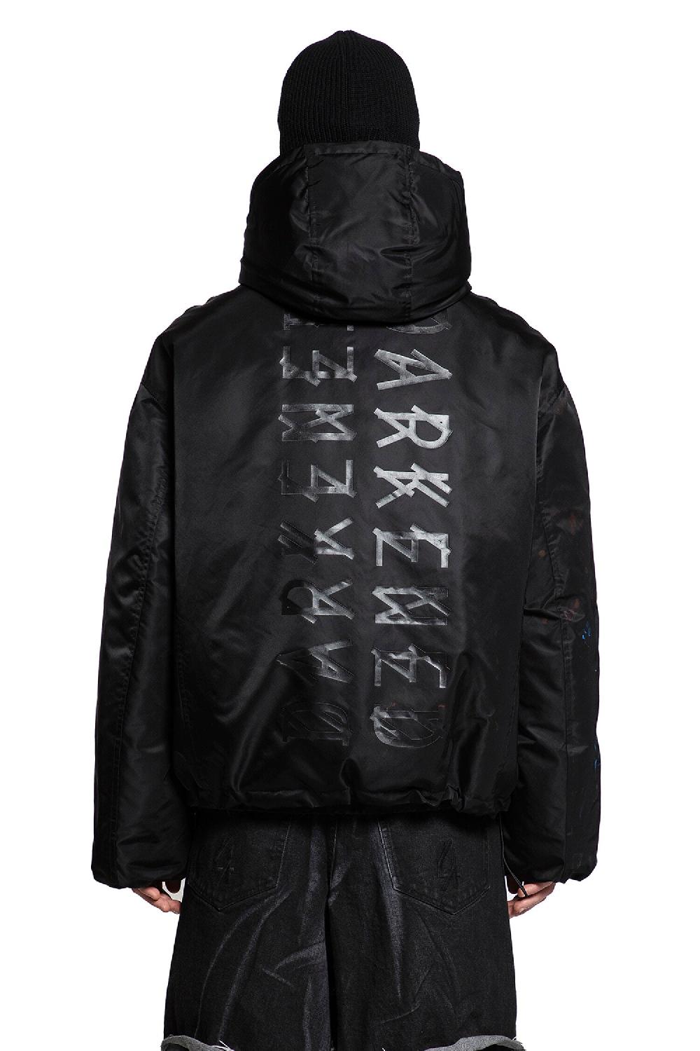 Antonioli 44 LABEL GROUP MAN BLACK JACKETS Offerte stagionali