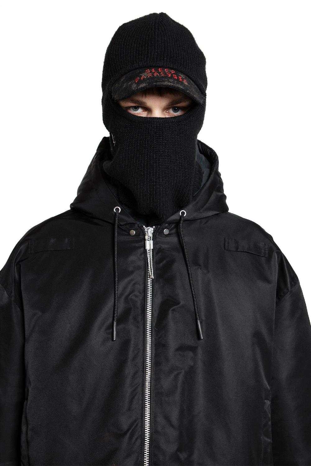 Antonioli 44 LABEL GROUP MAN BLACK JACKETS Offerte stagionali