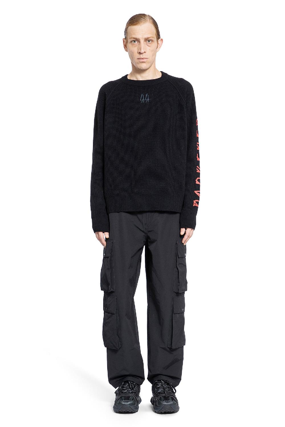 Antonioli 44 LABEL GROUP MAN BLACK KNITWEAR Offerte giornaliere