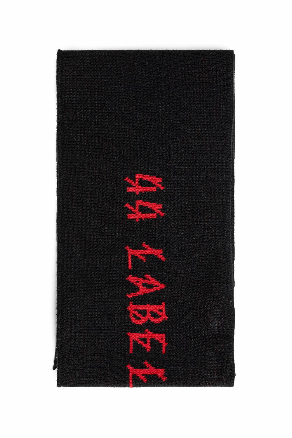 Antonioli 44 LABEL GROUP MAN BLACK SCARVES In Linea
