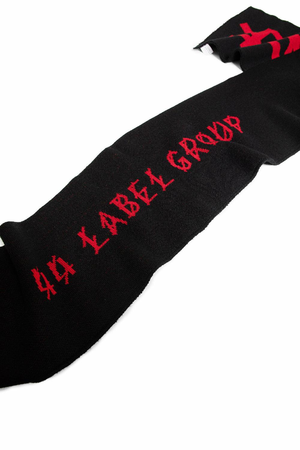 Antonioli 44 LABEL GROUP MAN BLACK SCARVES In Linea