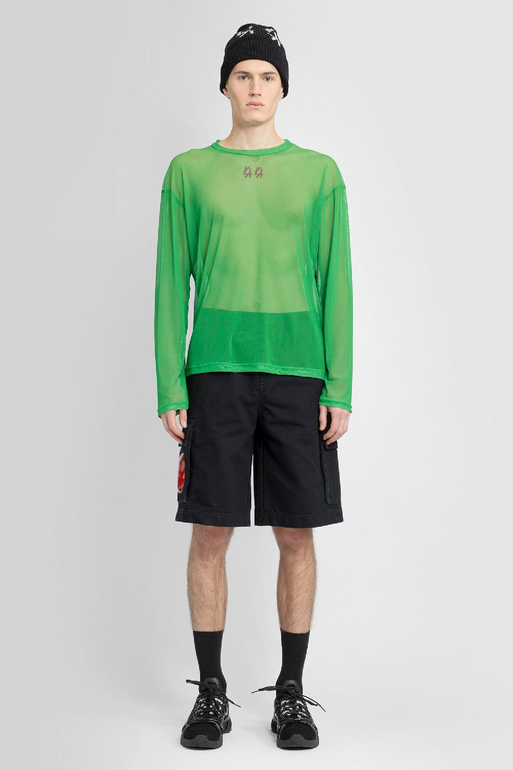 Antonioli 44 LABEL GROUP MAN BLACK SHORTS & SKIRTS Spedizione Gratuita
