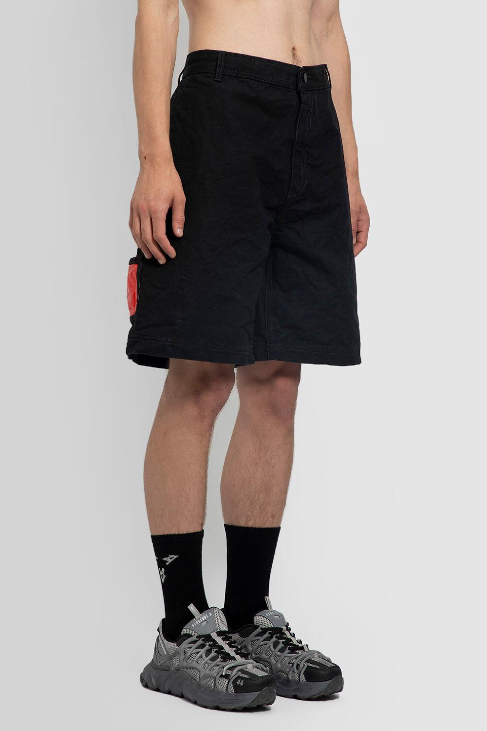 Antonioli 44 LABEL GROUP MAN BLACK SHORTS & SKIRTS Pezzi Unici