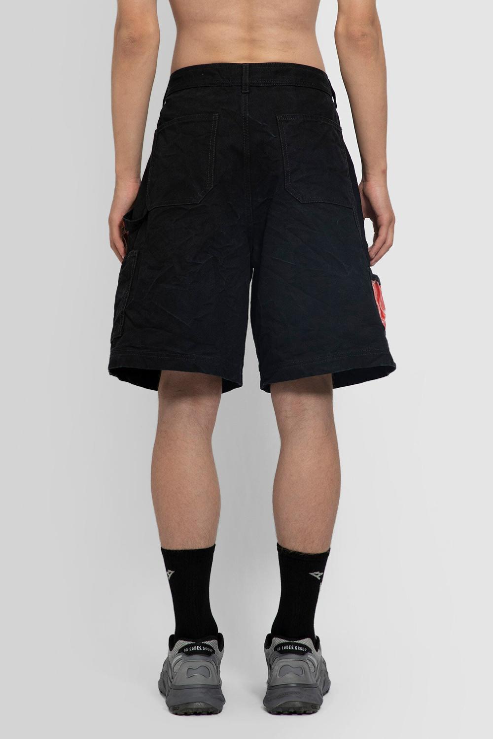 Antonioli 44 LABEL GROUP MAN BLACK SHORTS & SKIRTS Pezzi Unici