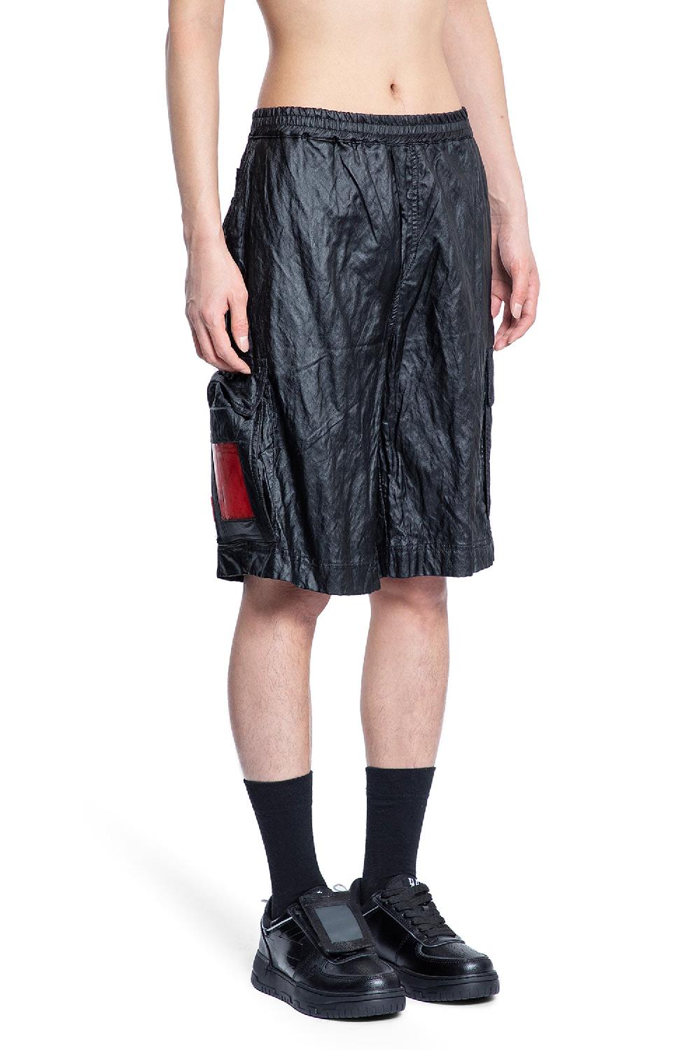 Antonioli 44 LABEL GROUP MAN BLACK SHORTS & SKIRTS Soddisfazione Garantita