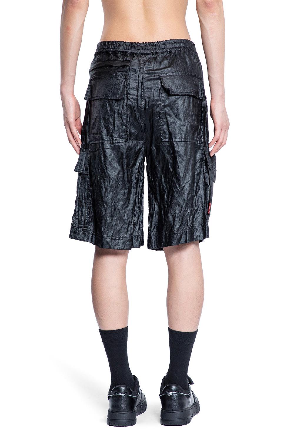 Antonioli 44 LABEL GROUP MAN BLACK SHORTS & SKIRTS Soddisfazione Garantita