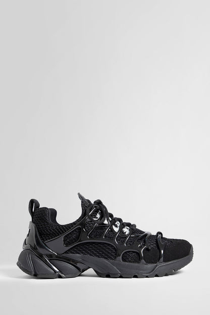 Antonioli 44 LABEL GROUP MAN BLACK SNEAKERS Qualità Garantita