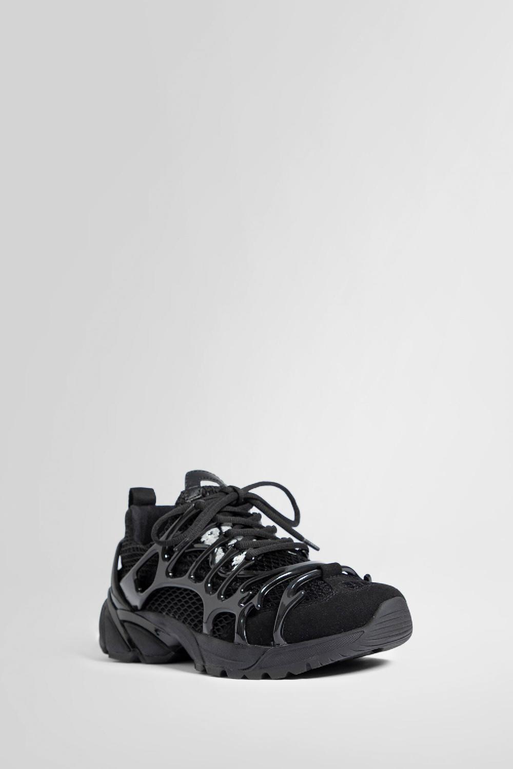 Antonioli 44 LABEL GROUP MAN BLACK SNEAKERS Qualità Garantita