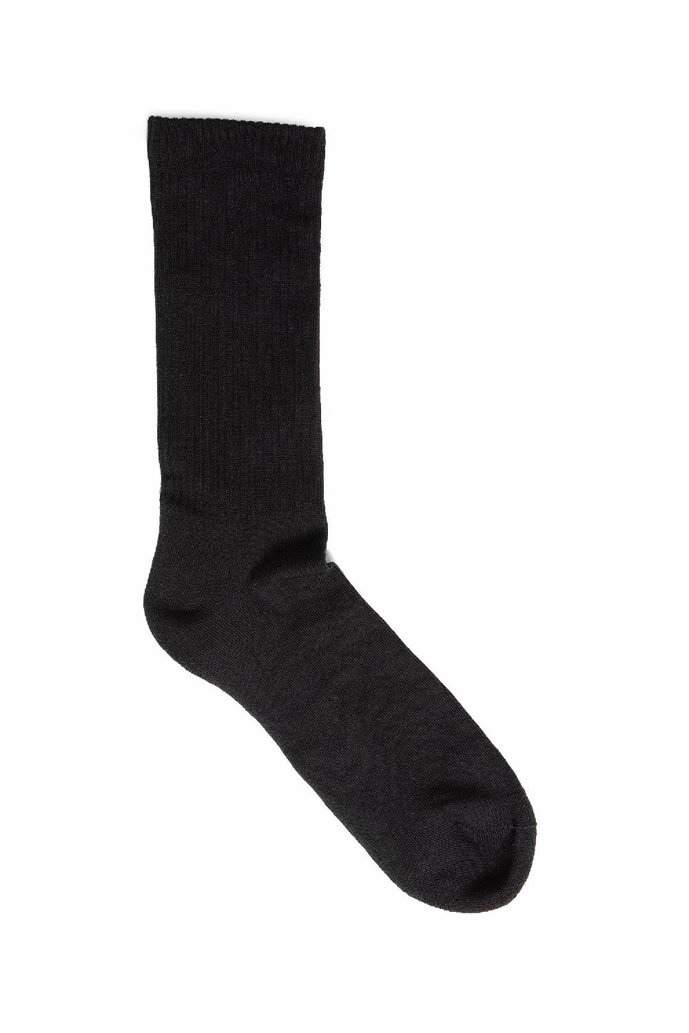 Antonioli 44 LABEL GROUP MAN BLACK SOCKS Consegna Veloce