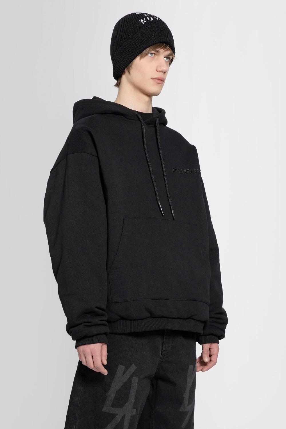 Antonioli 44 LABEL GROUP MAN BLACK SWEATSHIRTS Shopping Online