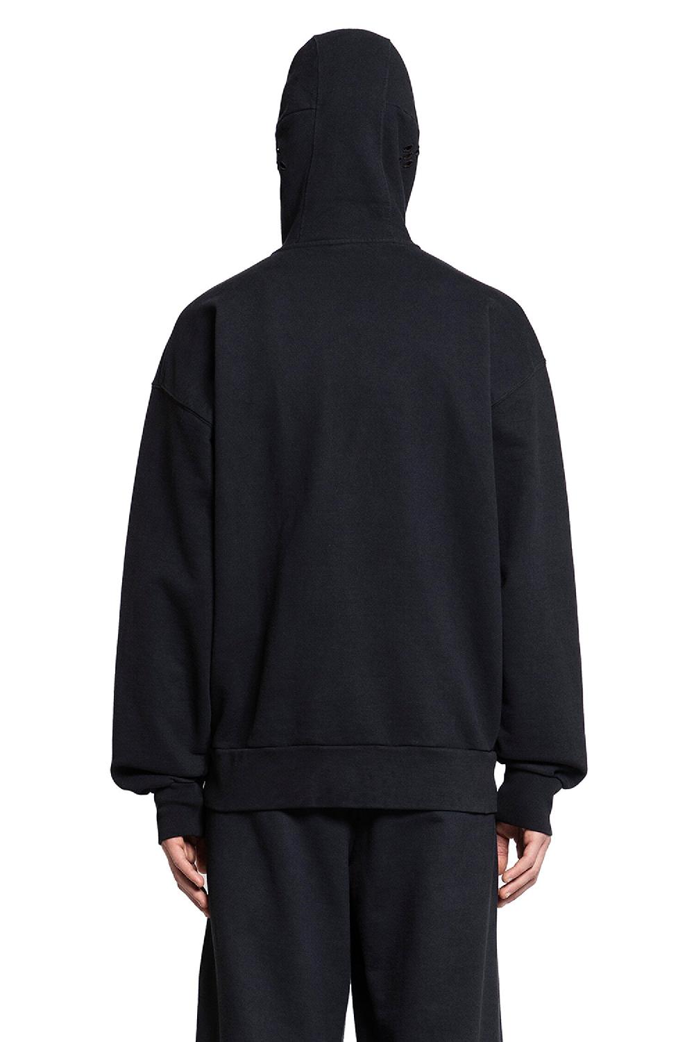Antonioli 44 LABEL GROUP MAN BLACK SWEATSHIRTS Affare Del Giorno