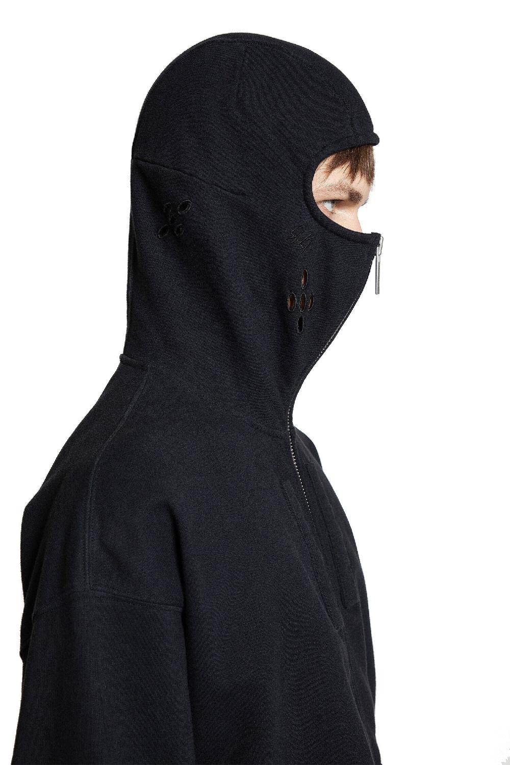 Antonioli 44 LABEL GROUP MAN BLACK SWEATSHIRTS Affare Del Giorno
