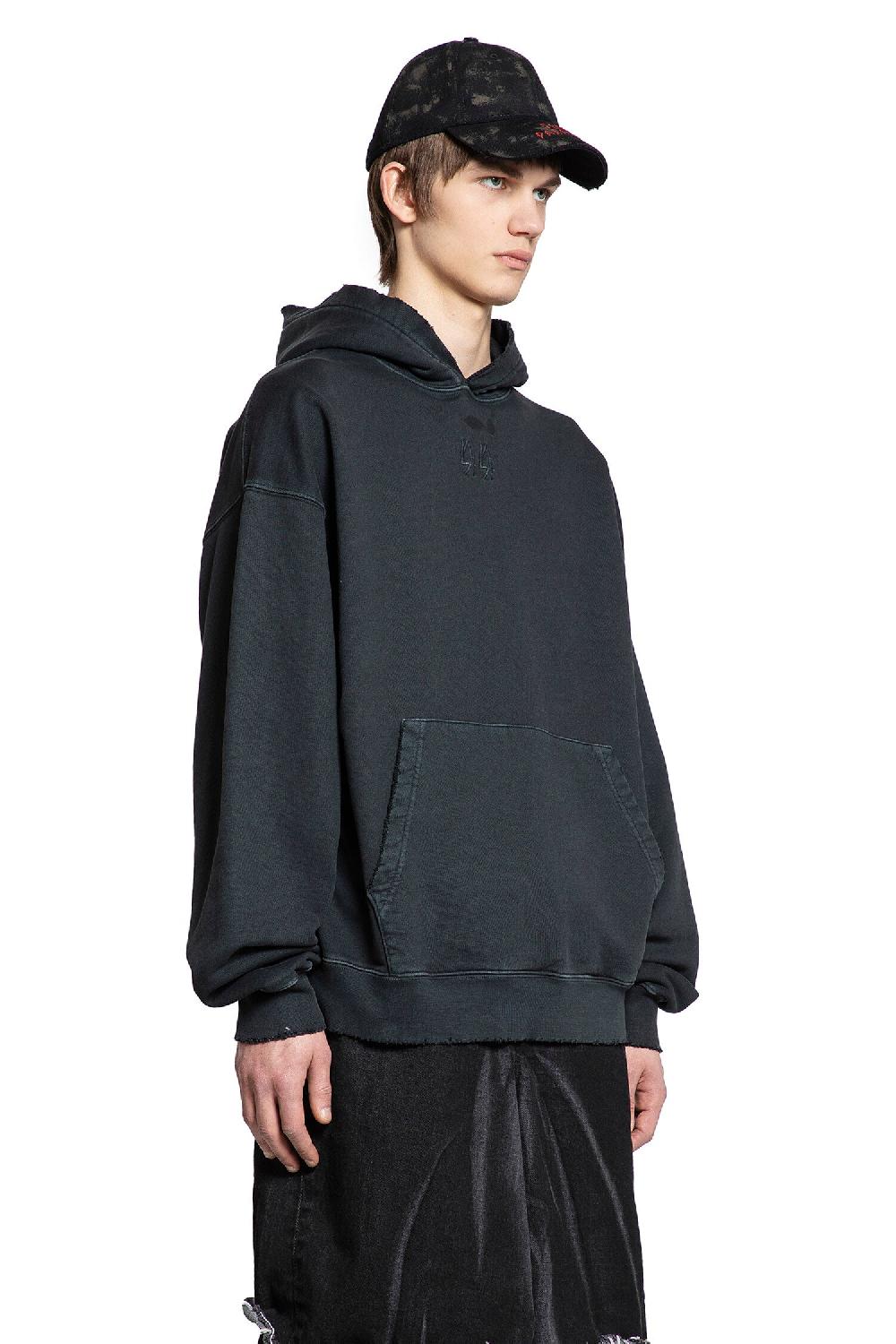 Antonioli 44 LABEL GROUP MAN BLACK SWEATSHIRTS Convenienza