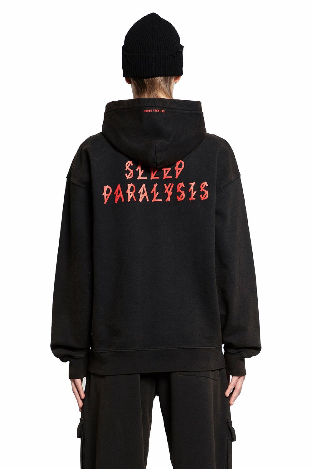 Antonioli 44 LABEL GROUP MAN BLACK SWEATSHIRTS Novità