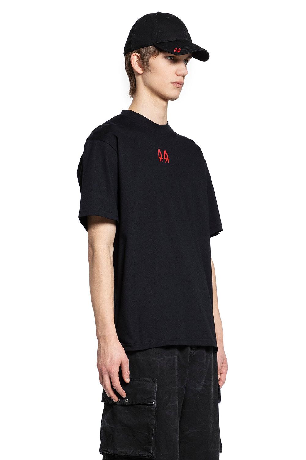 Antonioli 44 LABEL GROUP MAN BLACK T-SHIRTS & TANK TOPS Presa