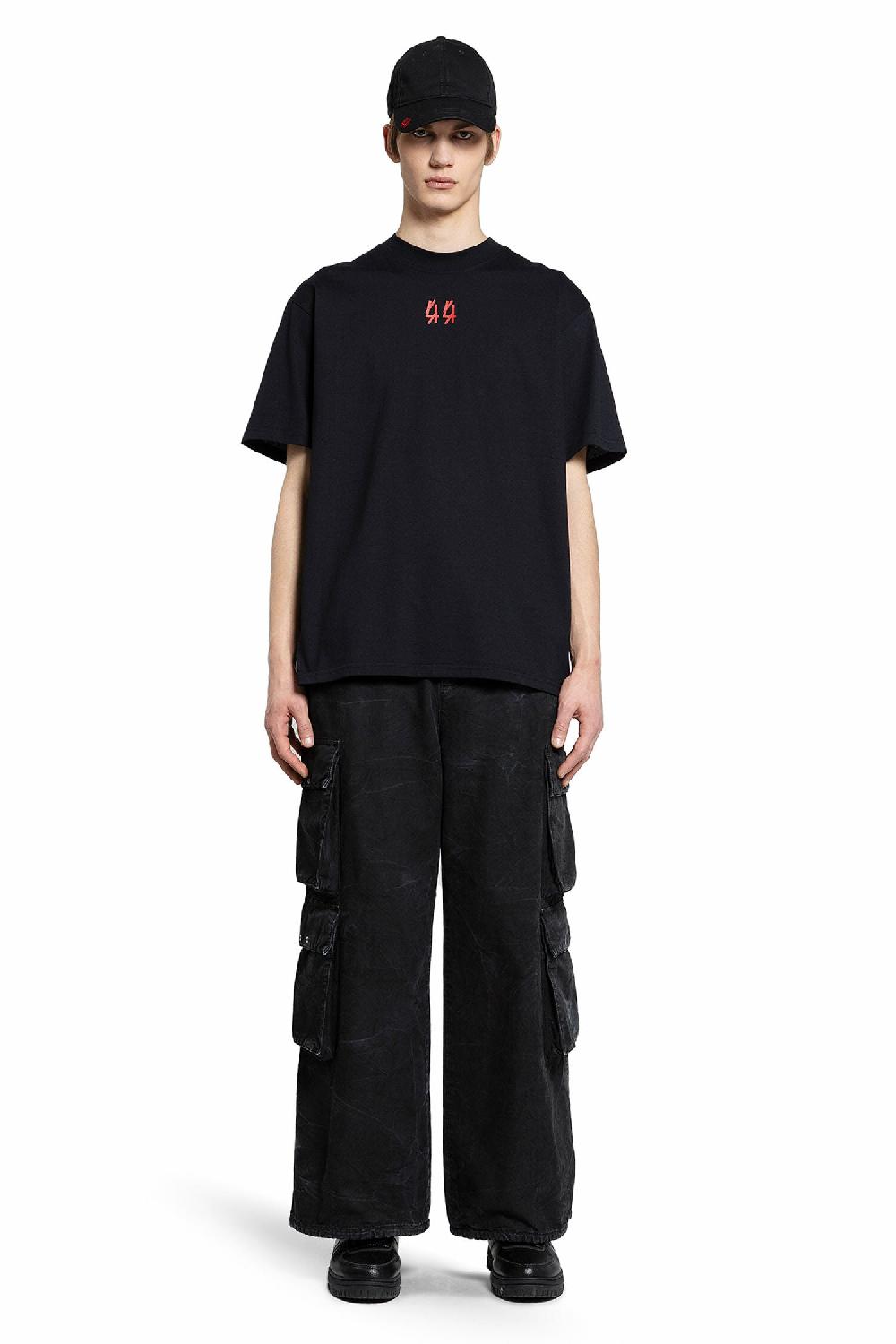 Antonioli 44 LABEL GROUP MAN BLACK T-SHIRTS & TANK TOPS Presa