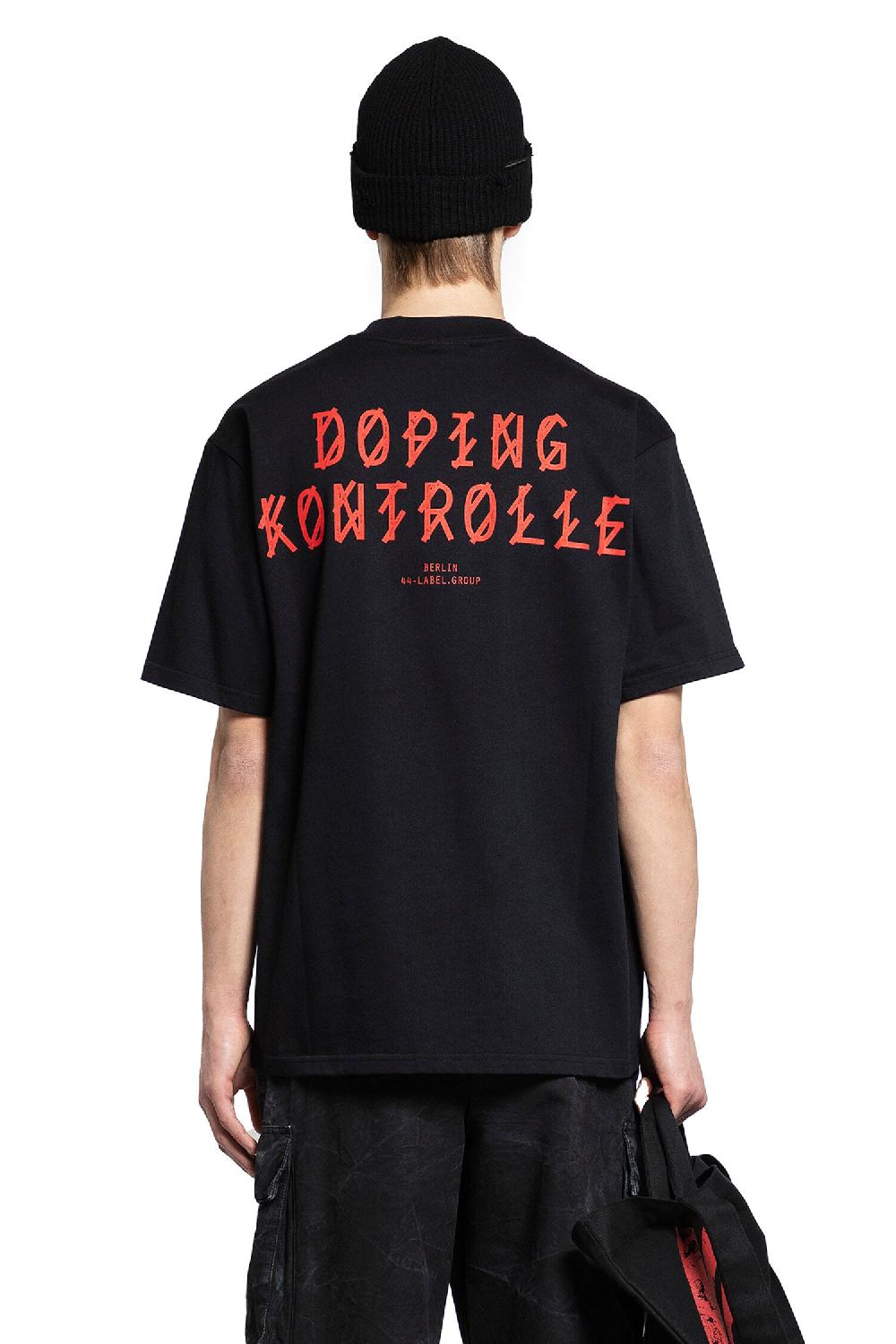 Antonioli 44 LABEL GROUP MAN BLACK T-SHIRTS & TANK TOPS Sconto
