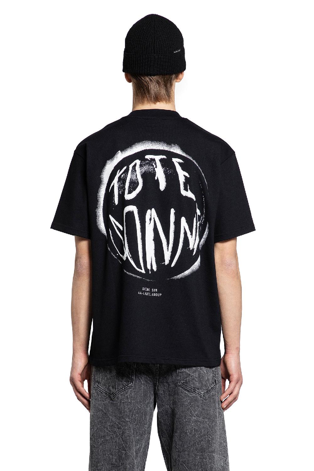 Antonioli 44 LABEL GROUP MAN BLACK T-SHIRTS & TANK TOPS Economico