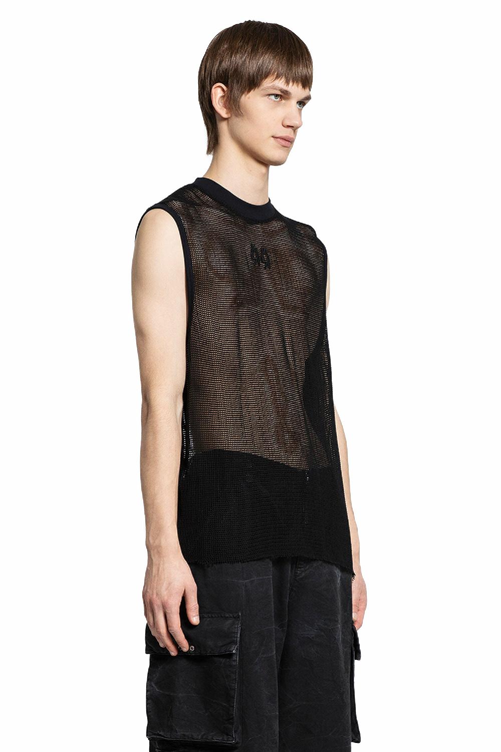 Antonioli 44 LABEL GROUP MAN BLACK T-SHIRTS & TANK TOPS Outlet