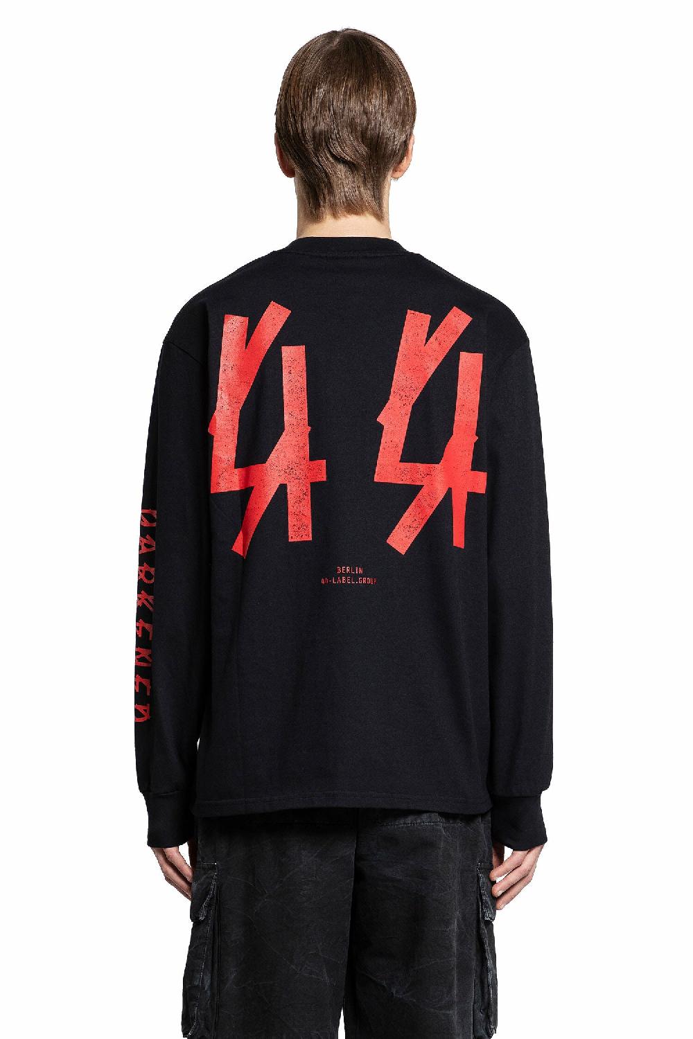 Antonioli 44 LABEL GROUP MAN BLACK T-SHIRTS & TANK TOPS In Vendita