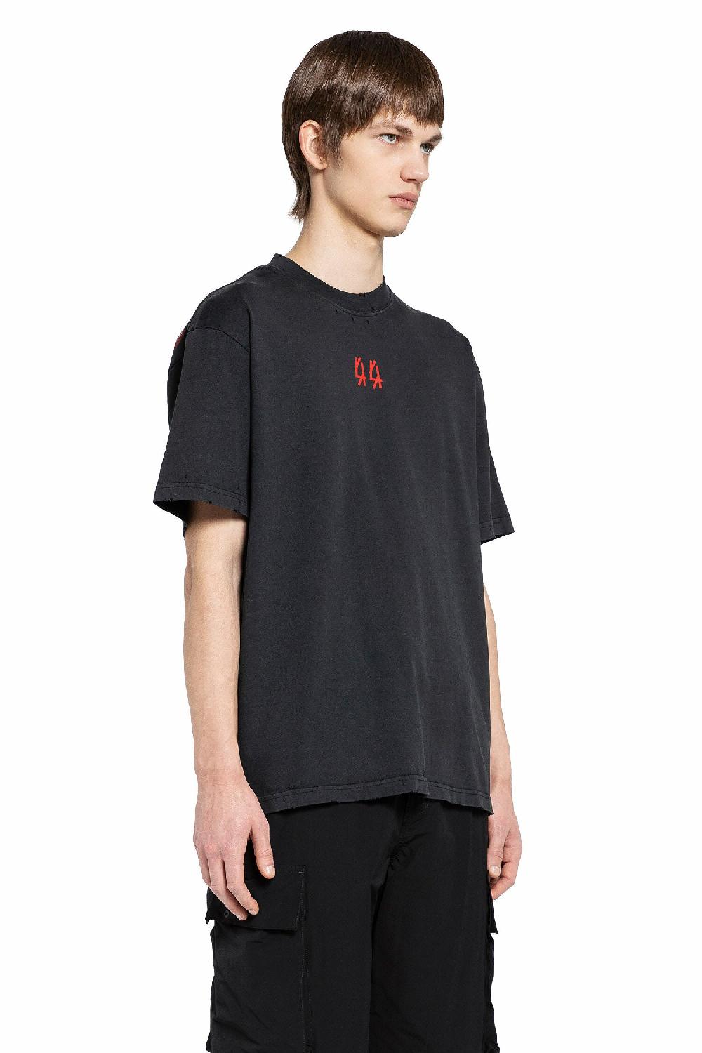 Antonioli 44 LABEL GROUP MAN BLACK T-SHIRTS & TANK TOPS Offerte