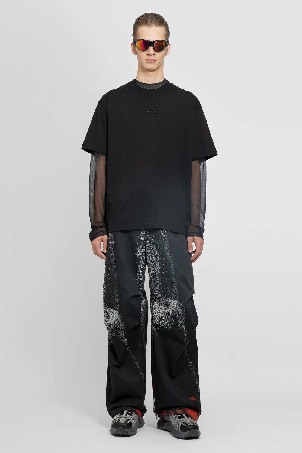 Antonioli 44 LABEL GROUP MAN BLACK T-SHIRTS & TANK TOPS Vendita Economica
