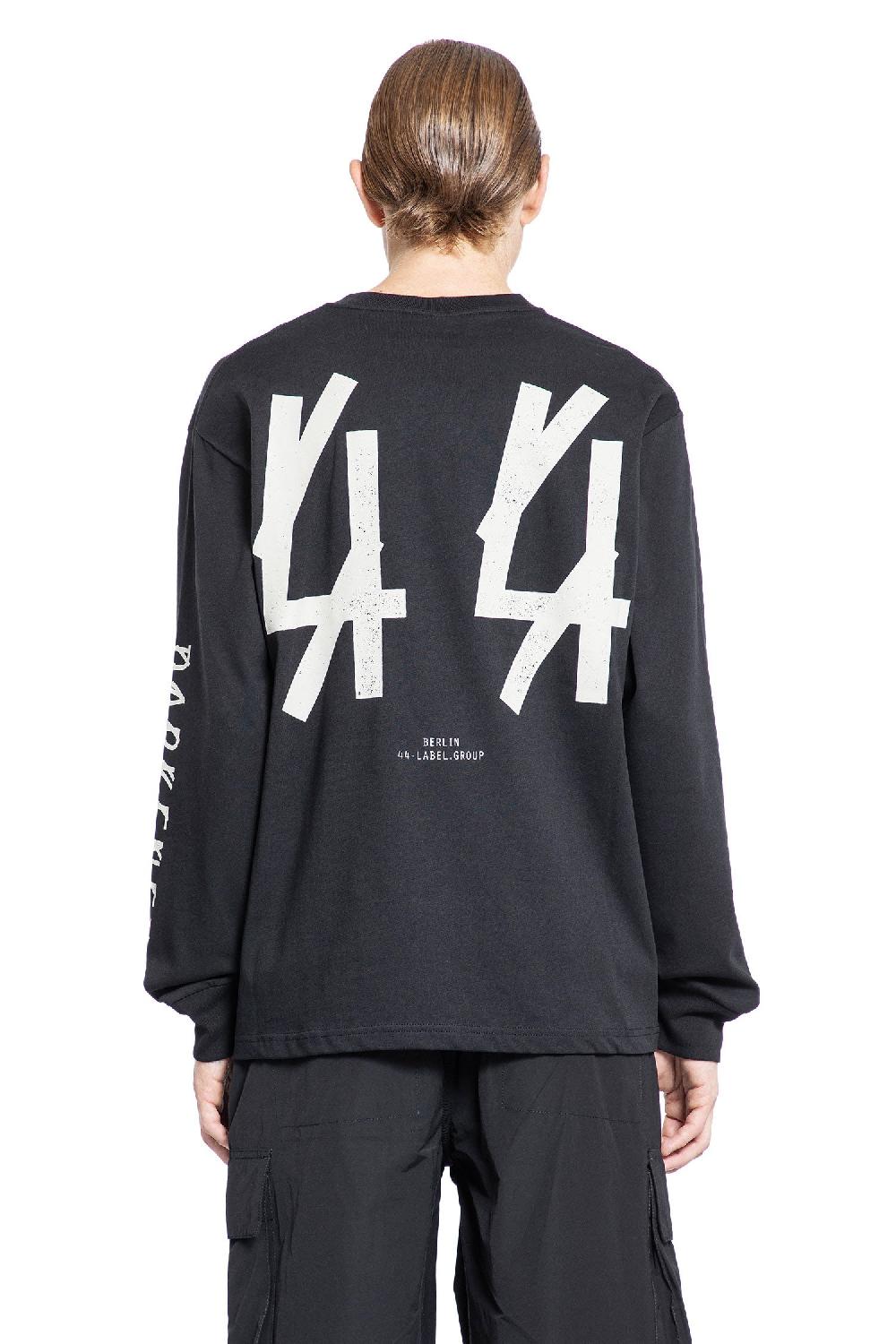 Antonioli 44 LABEL GROUP MAN BLACK T-SHIRTS & TANK TOPS Saldi Di Fabbrica