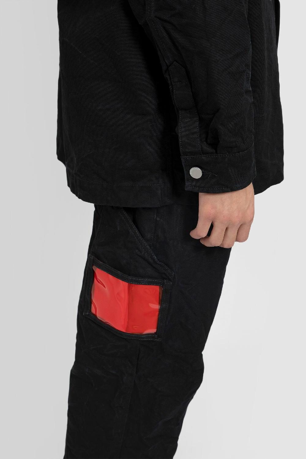 Antonioli 44 LABEL GROUP MAN BLACK TROUSERS In Saldo