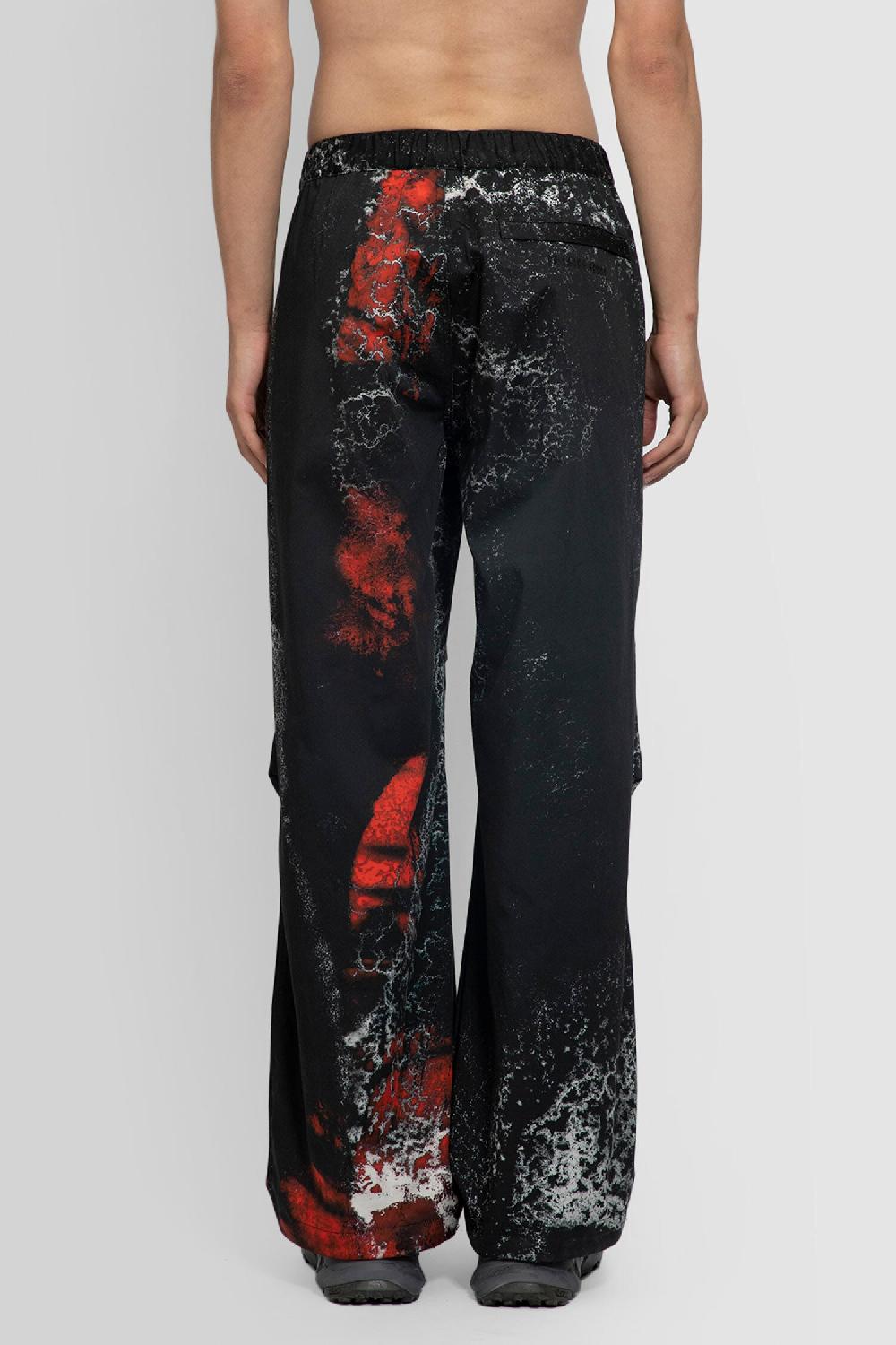Antonioli 44 LABEL GROUP MAN BLACK TROUSERS Italia