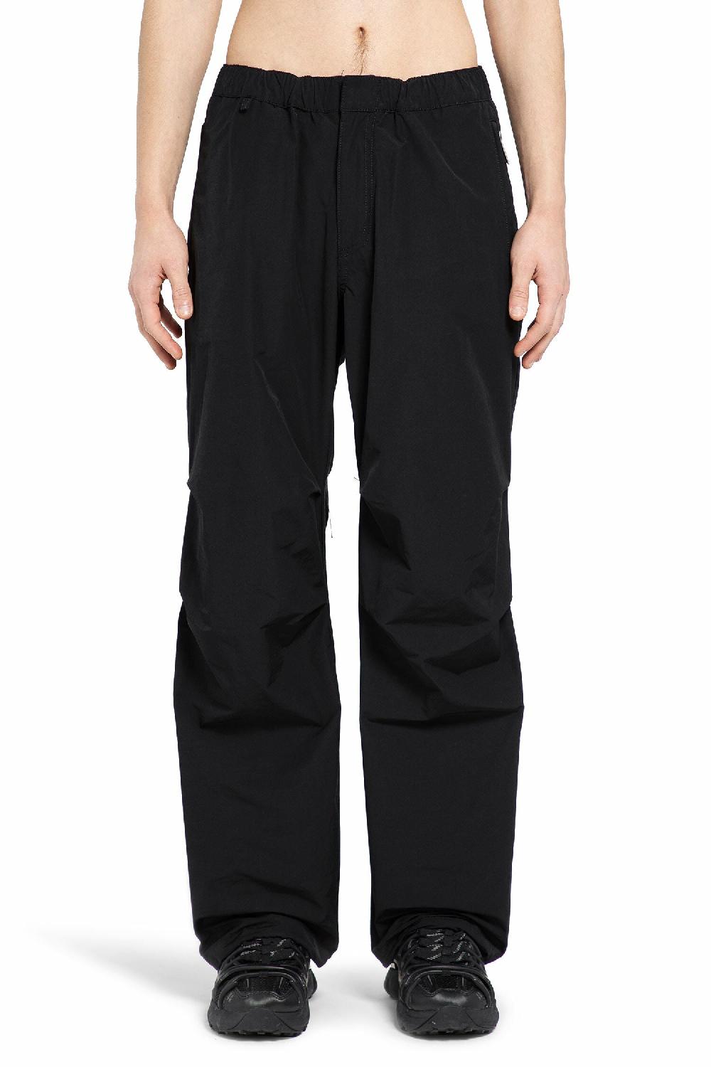 Antonioli 44 LABEL GROUP MAN BLACK TROUSERS Moda