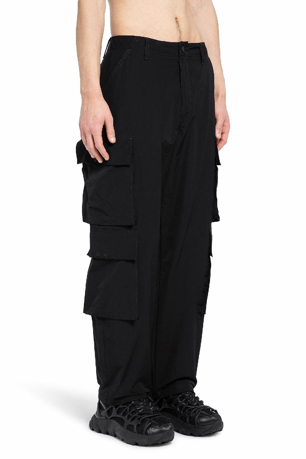Antonioli 44 LABEL GROUP MAN BLACK TROUSERS Nuovo