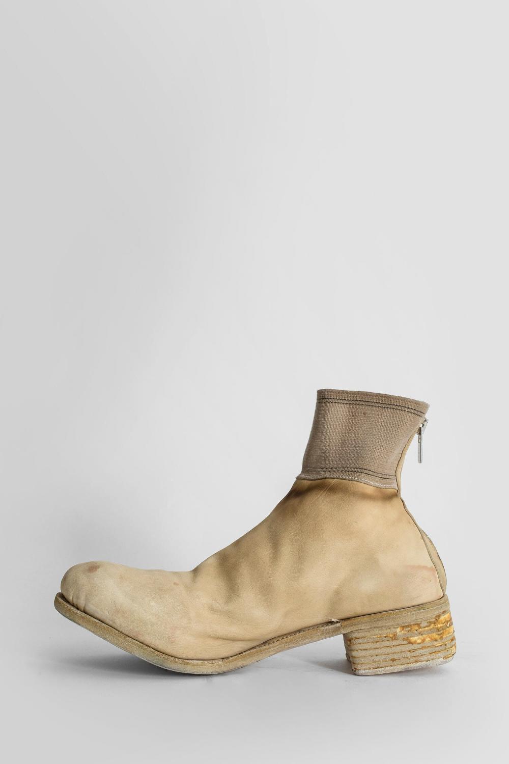Antonioli A DICIANNOVEVENTITRE MAN BEIGE BOOTS Sottocosto